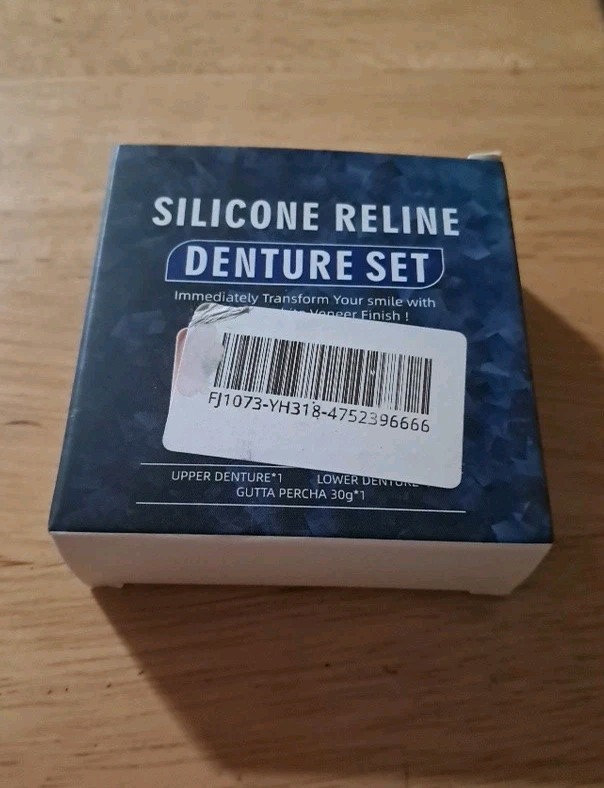 Silicone Relune 2 PCS Denture Set New In Box