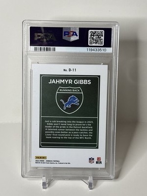 2023 PANINI DONRUSS DOWNTOWN! #D11 JAHMYR GIBBS ROOKIE RC PSA 9 | eBay