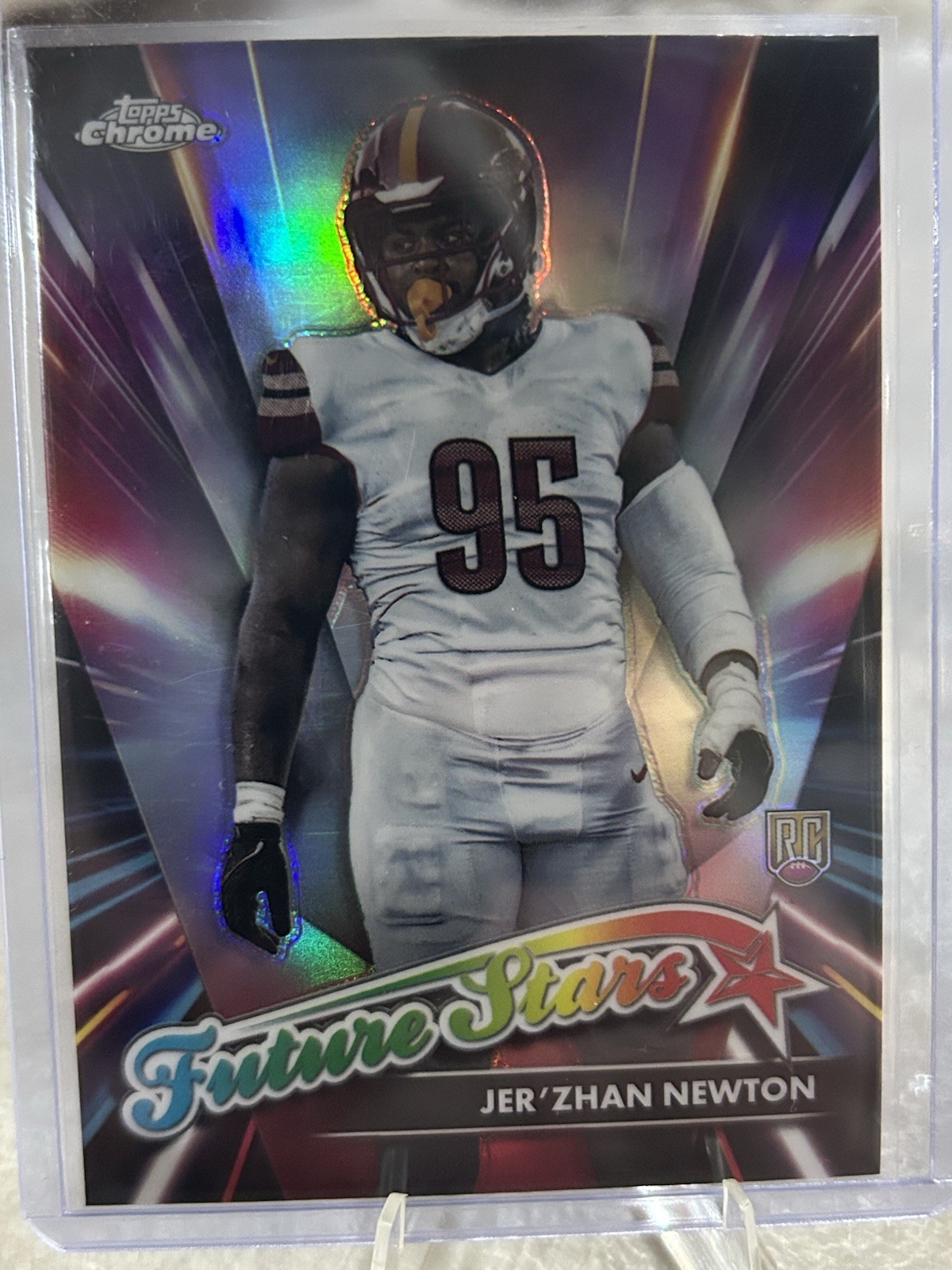 Jer'Zhan Newton Topps Chrome Future Stars #FS16 Refractor