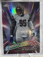 2024 Topps Chrome - Future Stars Jer'zhan Newton #FS-16 Refractor (RC)