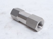 245686 New-No Box; Parker 6F-C6L-1-SS Instrumentation Check Valve; SS; 3/8NPT