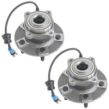 Pair Drivestar 512229 Rear Wheel Hub Bearing Assembly W/Abs For Chevrolet