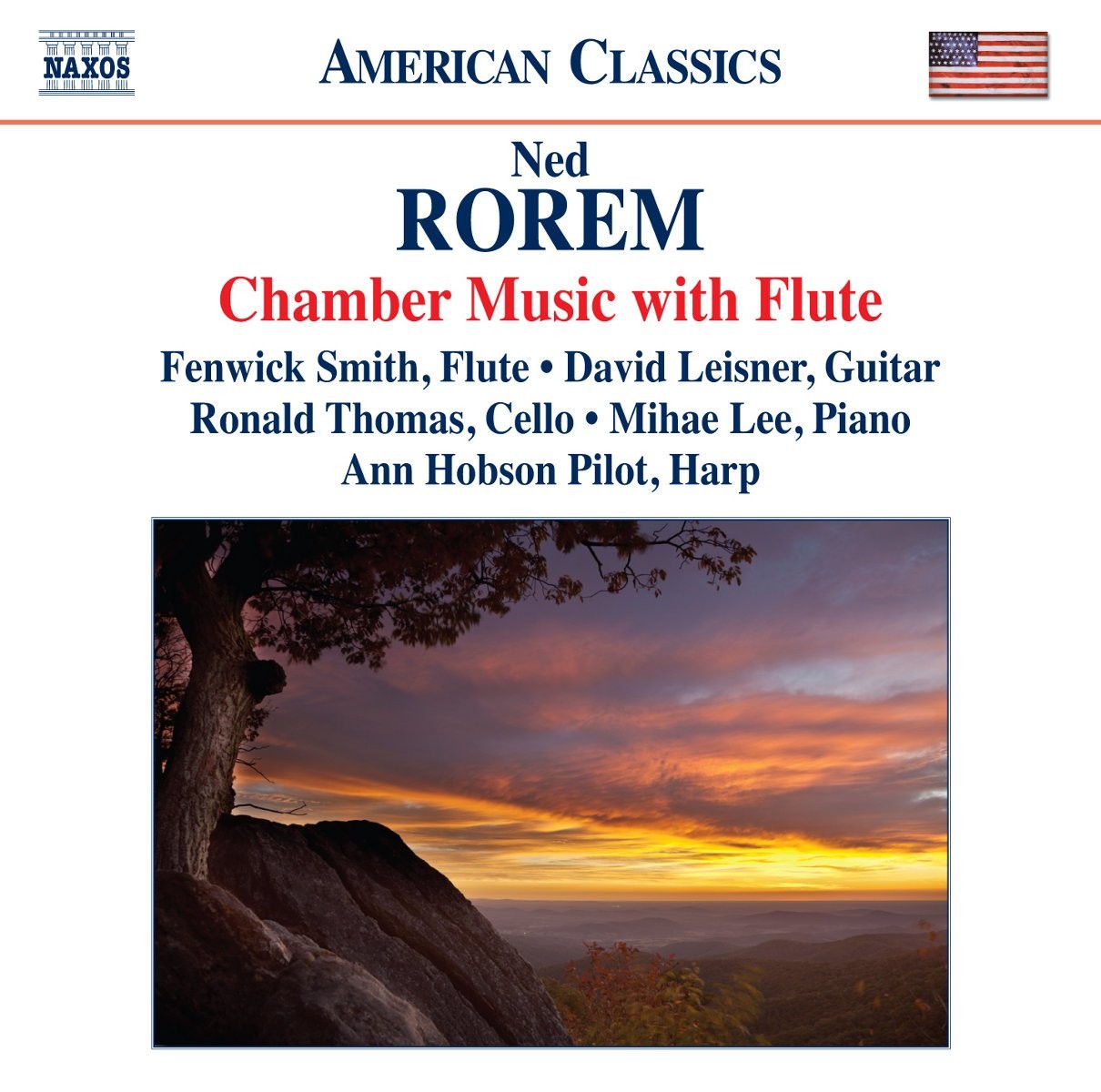 Rorem Rorem: Works For Flute CD 8559674 NEW