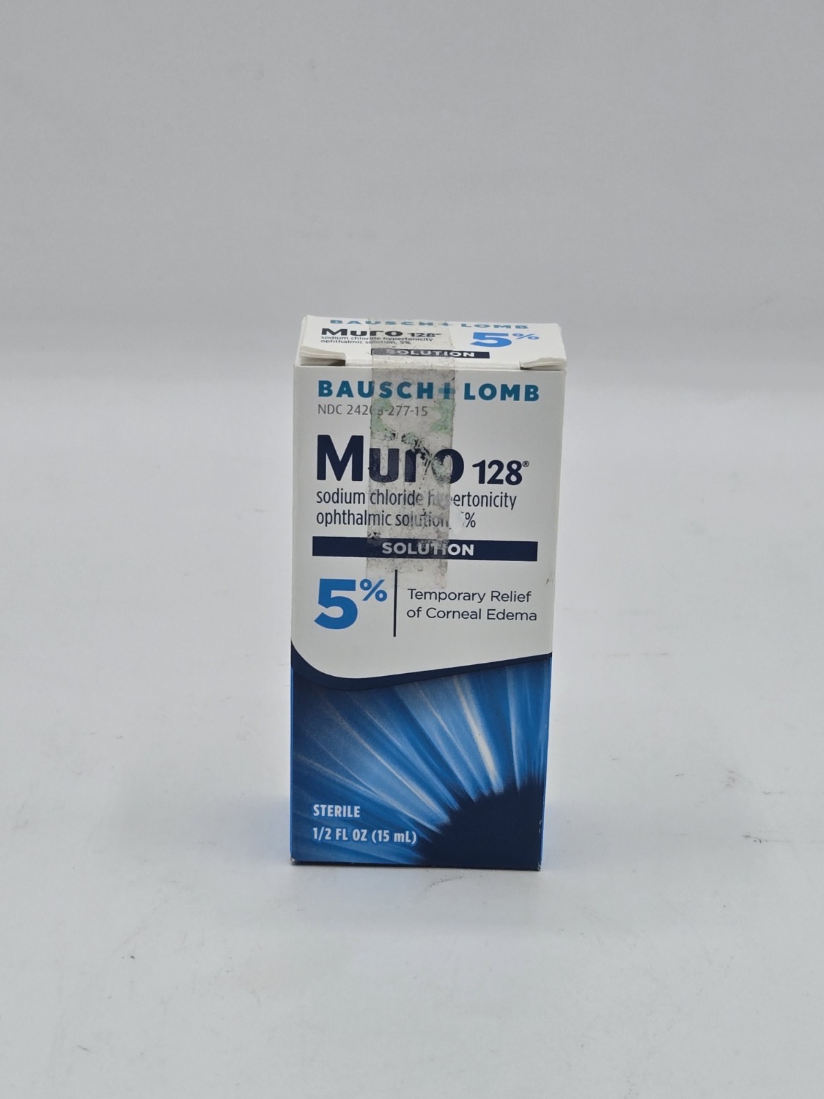 Bausch + Lomb Muro 128 5% Ophthalmic Solution 15 ML (0.5oz) 