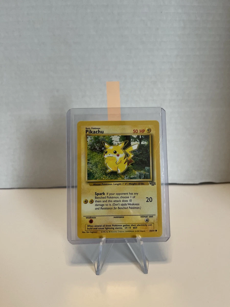 Pikachu Pokémon TCG Jungle Ultra Rare Individual Collectible Card