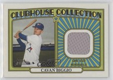 2021 Topps Heritage Clubhouse Collection Relics Cavan Biggio #CCR-CBI 03sv