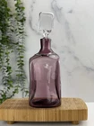 BLENKO Glass Decanter 9415 In Plum