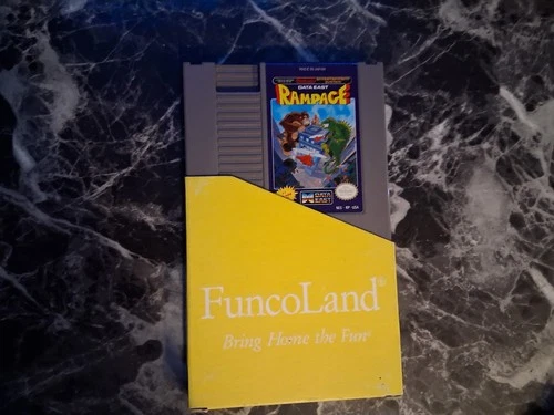 Rampage NES Authentic Tested