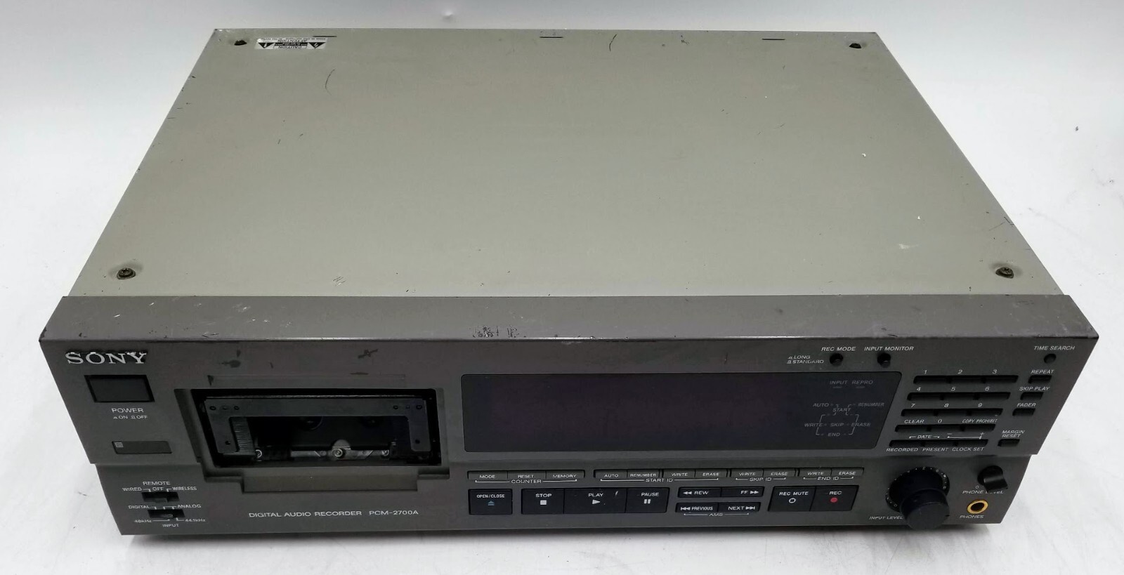 SONY PCM2700A Recorder eBay