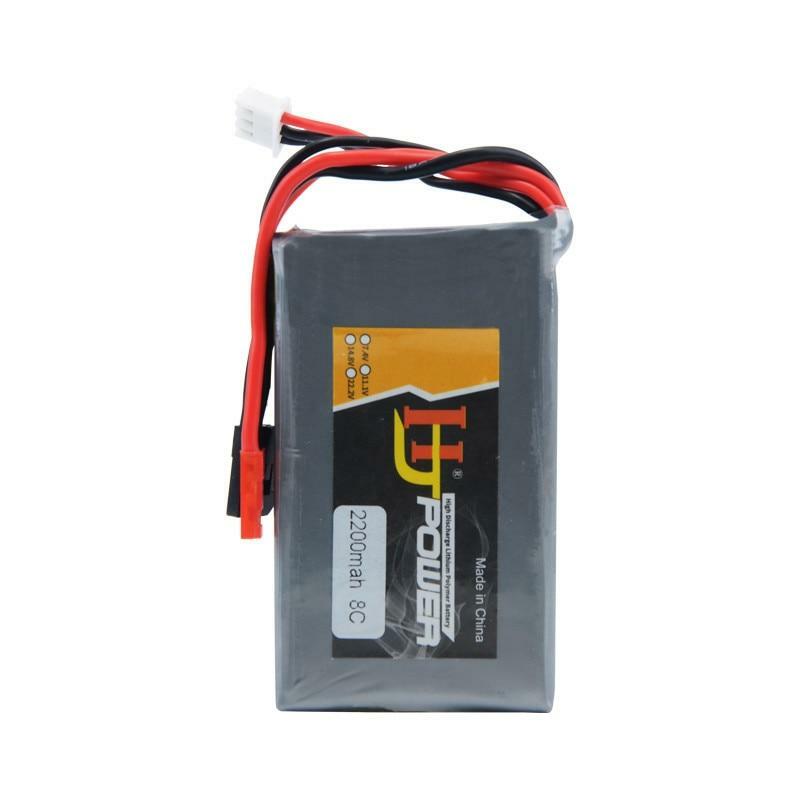RC Drone Battery, 2s 7.4V 2200mAh 8c Lipo Battery Li Batterry for T6J