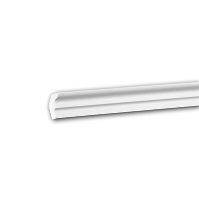  PROFHOME 150155F flexible Eckleiste Stuckleiste aus flexiblem Polyurethan 2 m