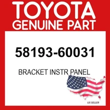 Toyota Genuine 58193-60031 Bracket Instr Panel 5819360031 OEM