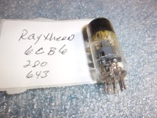 VINTAGE RAYTHEON 6CB6 TUBE