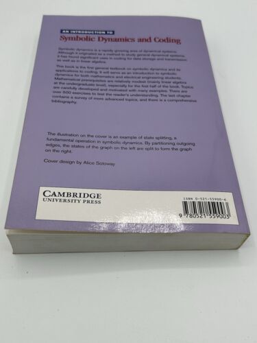 An Introduction to Symbolic Dynamics and Coding Good Preowned Condition #b5 - Picture 9 of 16