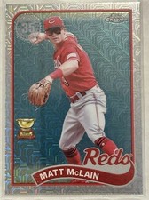2024 Topps Series 1 Matt McClain Mojo Silver Reds Gold Cup