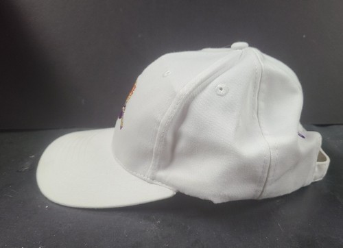 Vintage Crown Royal Alcohol Promo Strapback White Crown Embroidered - Picture 4 of 8