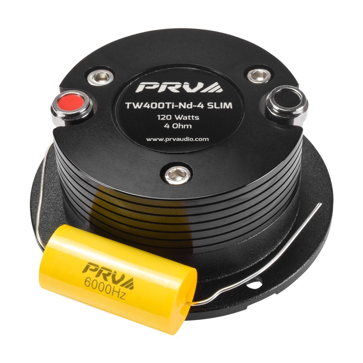 2x PRV 240W Shallow Super Tweeter Neodymium TW400Ti-Nd-4 SLIM 4