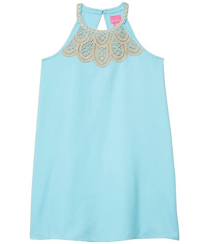 halter neck jean dress Glassworks London Blue Denim Halter Neck Mini Dress main image 1