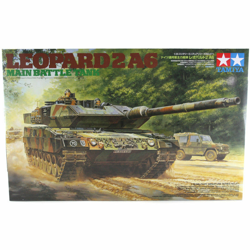 その他 TAMIYA 1/35 JAGDPANZER IV & LEOPARD 2 A6 1/35 LEOPARD 2 A6 MAIN BATTLE TANK | TAMIYA