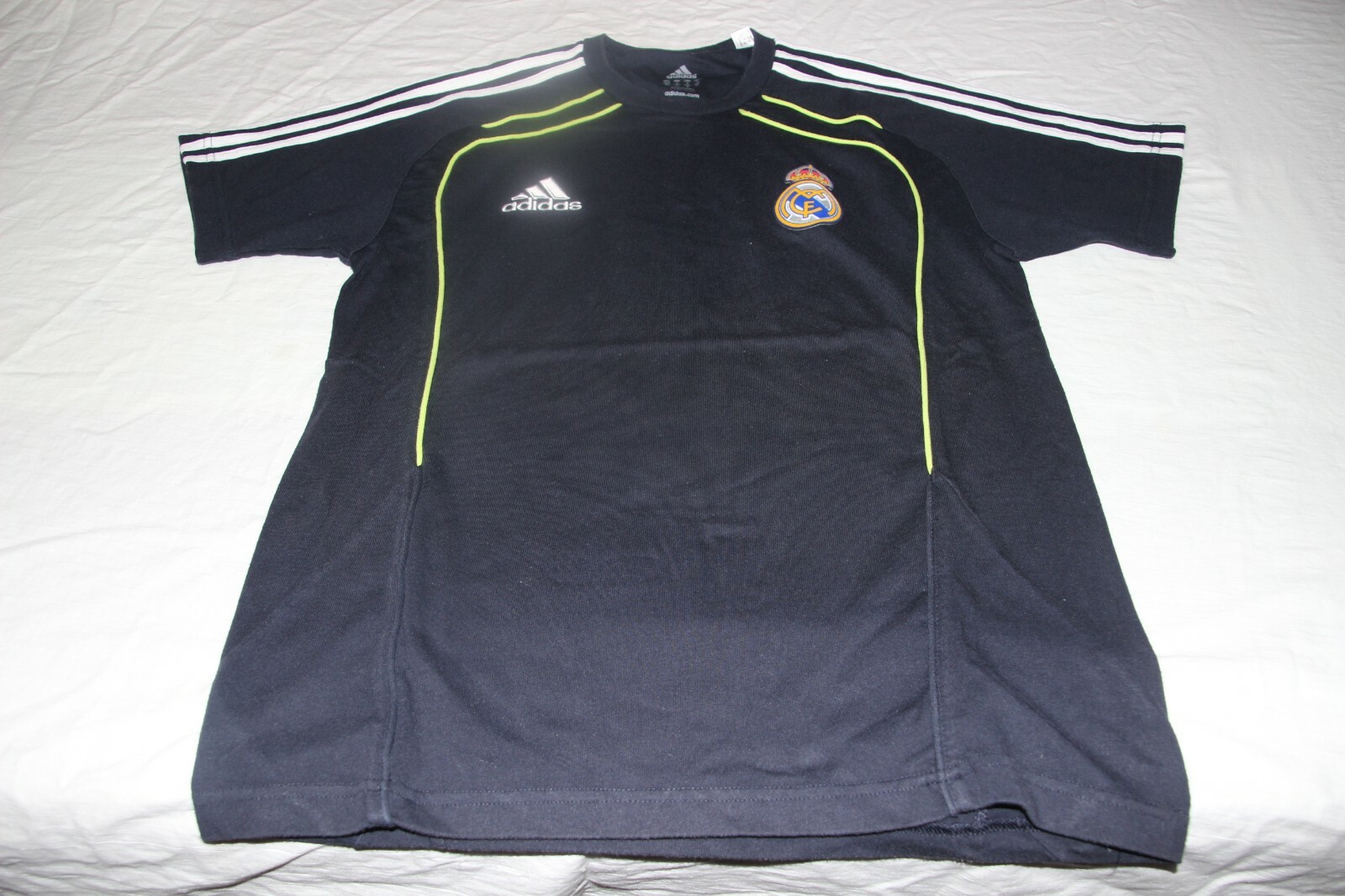 CAMISETA DE FUTBOL DEL REAL MADRID ADIDAS S/M MODELO COTIZADO SHIRT eBay