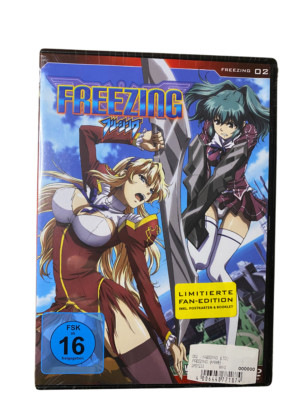 Freezing Volume 2 Limited Fan Edition DVD Neu Episoden 7 - 12 Anime Serie