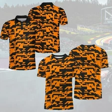 HOT SALE- Camo Livery McLaren F1 Polo Shirt All Over Prints, McLaren 3D T-Shirt