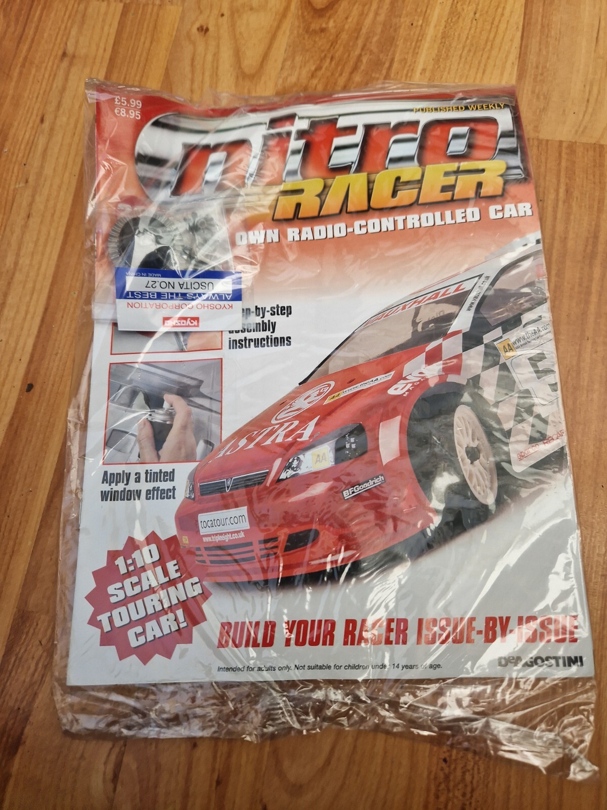 DEAGOSTINI KYOSHO BUILD YOUR OWN NITRO RC RADIO CONTROLLED CAR ISSUE 28