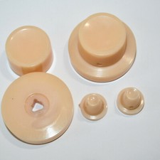 Knobs for tube radio Philips Jupiter B4D04A