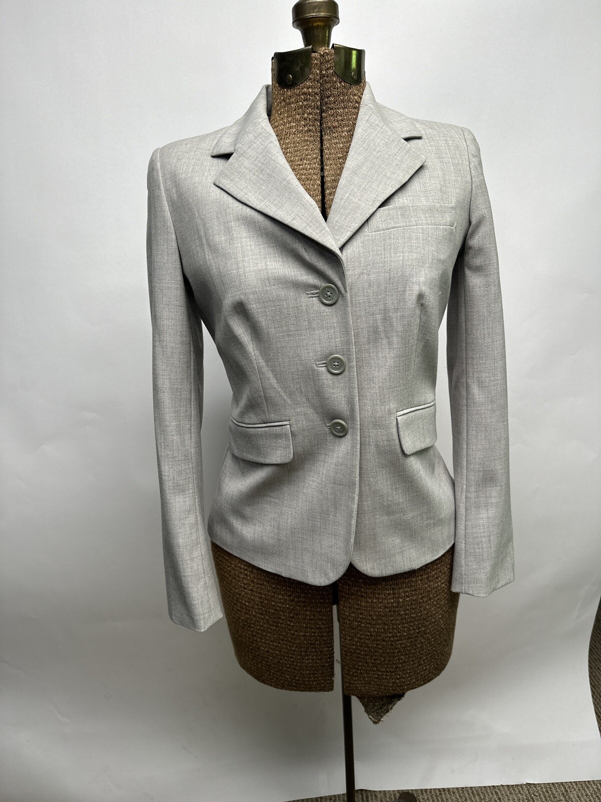 Worthington Women's Beige Blazer 2pc pantsuit Size 2P Excellent Condition eBay