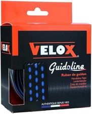 Image of Velox Bi-Colour Dual Density Handlebar Tape Black/Blue