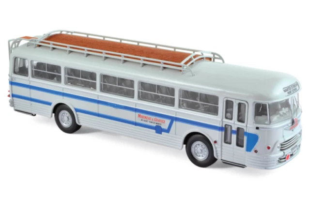 Bus miniatures blancs NOREV