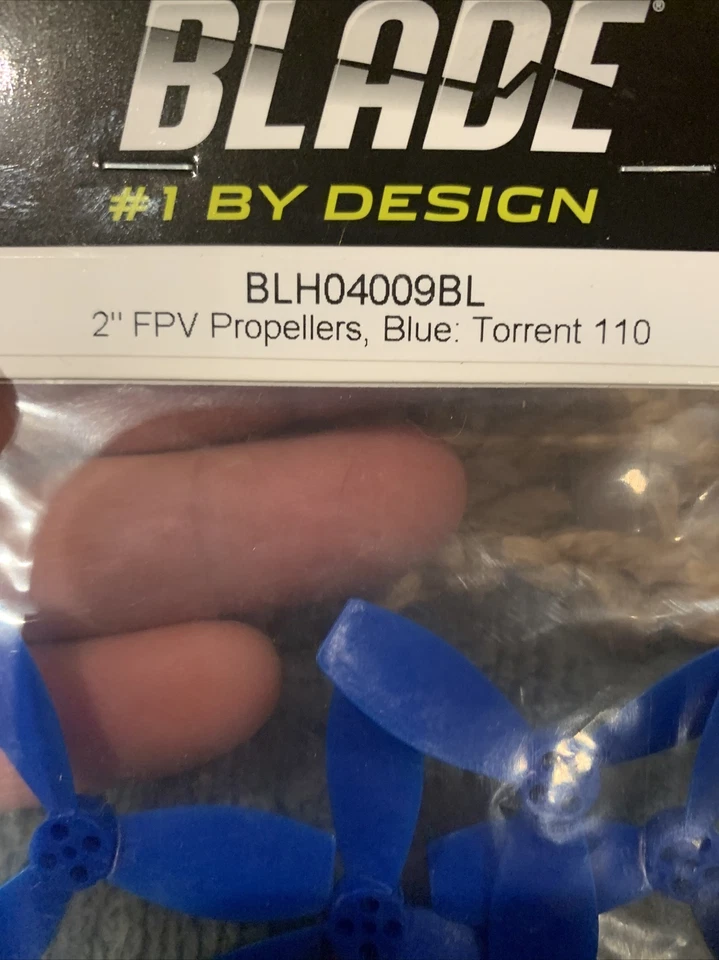 Blade 2" FPV Propellers Blue (4) Torrent 110 - Image 2 of 4