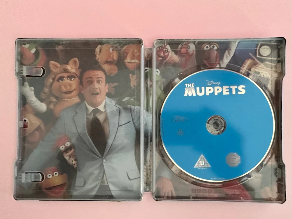 blu-ray The Muppets Debossed RARE Steelbook  Limited Edition *Disney* - Imagem 4 de 4