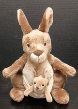 Gund Jirra Kangaroo And Baby Joey Plush 10"