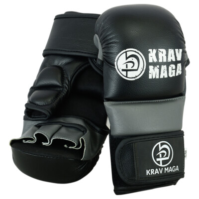 Krav Maga Hybrid Shooto 7Oz Handschuhe Sparring Training Kämpfen Grappling Mit