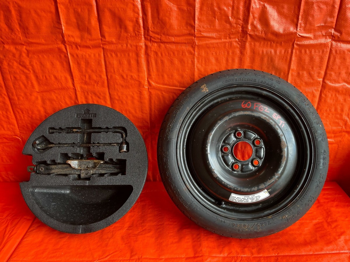 06-11 HONDA CIVIC SI SPARE TIRE W/ SPARE TIRE TOOL KIT FOAM 100