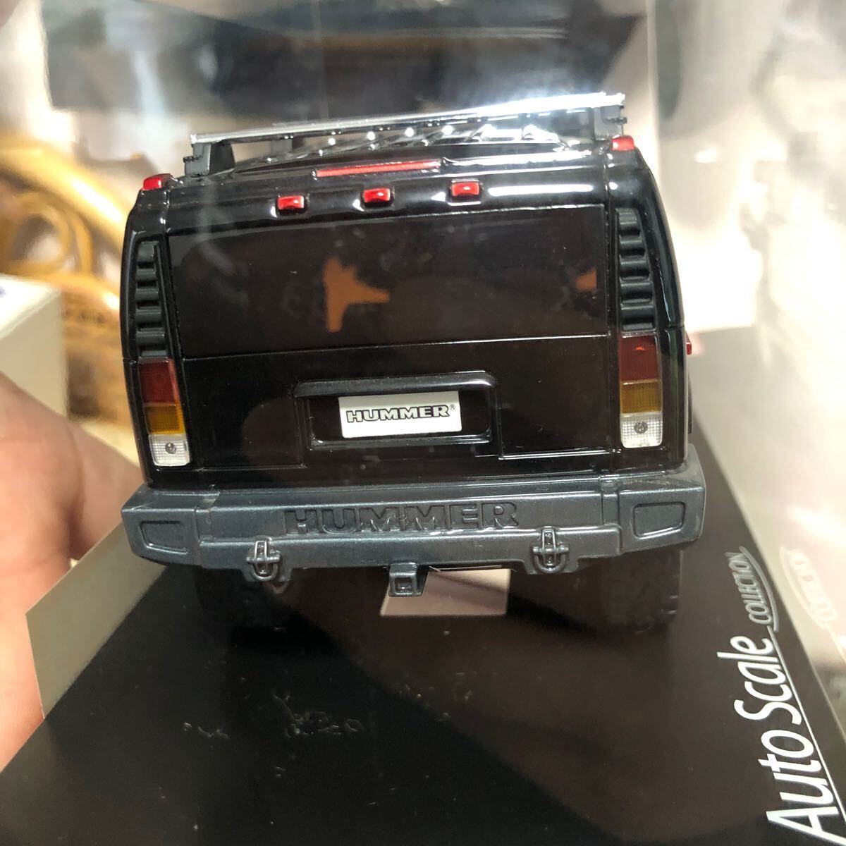Kyosho Mini-Z Hummer H2 Black Mini Car Model - Auto Scale Kyosho Mini-Z Hummer H2 Black Mini Car Model - Auto Scale