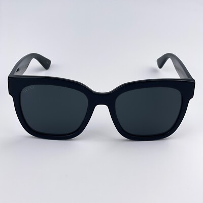 NEW GUCCI GG0034SN 001 Black Grey Women Sunglasses s-l400.jpg main image 3