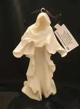 2023 Cracker Barrel Halloween White Ghost 4.5” Ornament Resin Figure Exclusive