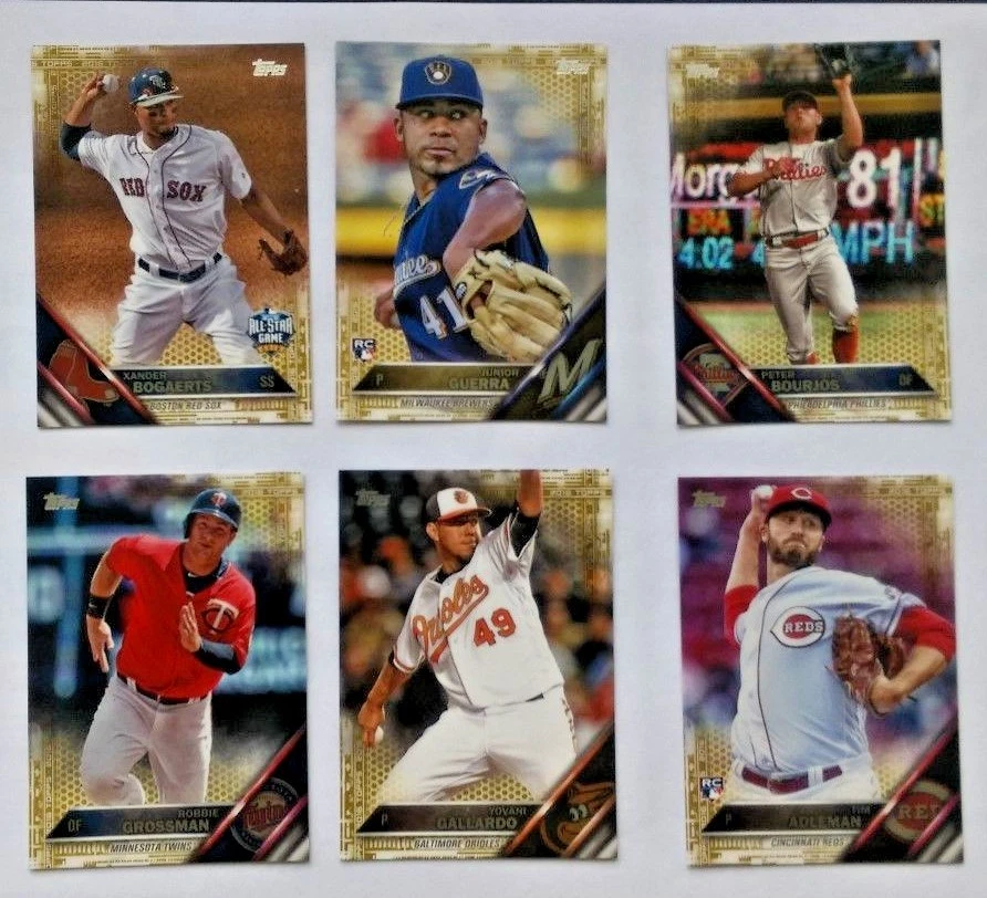 2016 TOPPS UPDATE SERIES GOLD PARALLEL /2016 - COMPLETE YOUR SET - Image 3 of 4