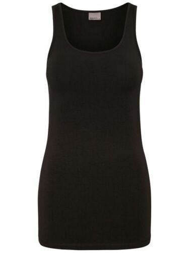 Vero Moda Mujer Tanque Top Largo Camisa Stretch Básico Mujer sin Mangas - Imagen 4 de 13