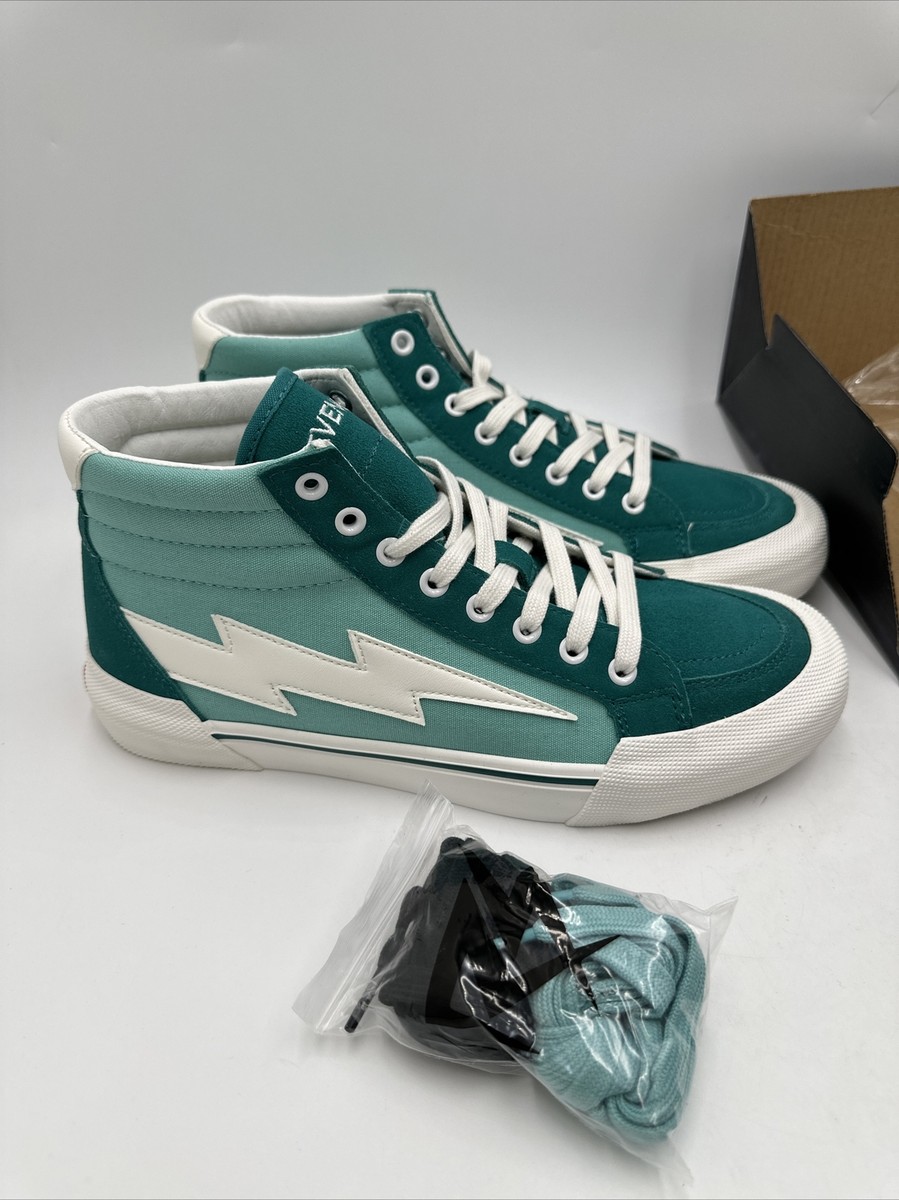 REVENGE x STORM Vol. 2 High Top Turquoise Sea Green Lightning Bolt