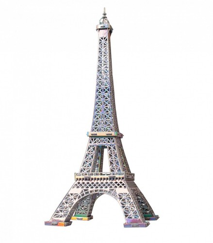 Umbum 289-2 - Torre Eiffel (Silver) - 3d Puzzle