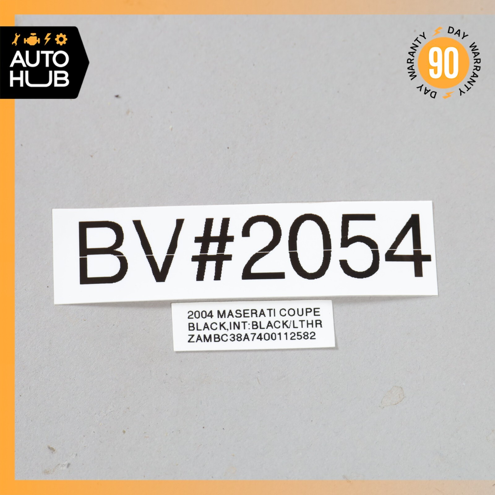 02-04 Maserati Coupe 4200 M138 Right Side Top Upper Seat Cushion OEM