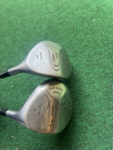 Super Power Big Jaws Tour Grind Sole Golf Wood Set 16 °, 22 °, Right Handed - Picture 6 of 8