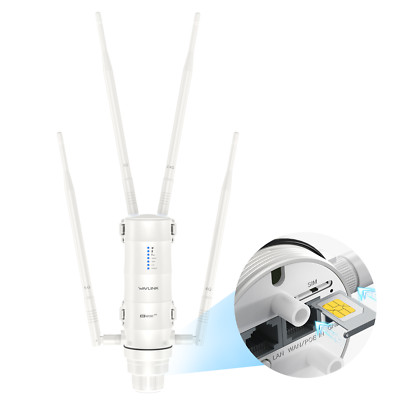 4G LTE Outdoor WLAN Router mit Nano-SIM Kartensteckplatz AC1200 Dual Band