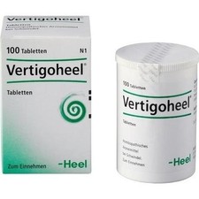 VERTIGOHEEL 100 Tabletten bei Schwindel PZN: 6979686