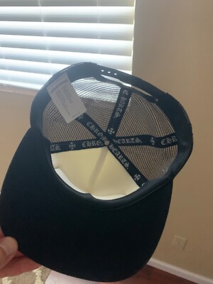 【Chrome Hearts】国内即発Hollywood Trucker Hat Cap Chrome Hearts Ch Hollywood Trucker Hat 1383 100000701CHTH BLWT