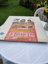 Vintage 1961 Model No. 100 CARROM  GAMEBOARD IN ORIGINAL BOX