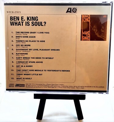 CD: Ben E. King - What Is Soul? (1967 Atlantic Japan) | eBay